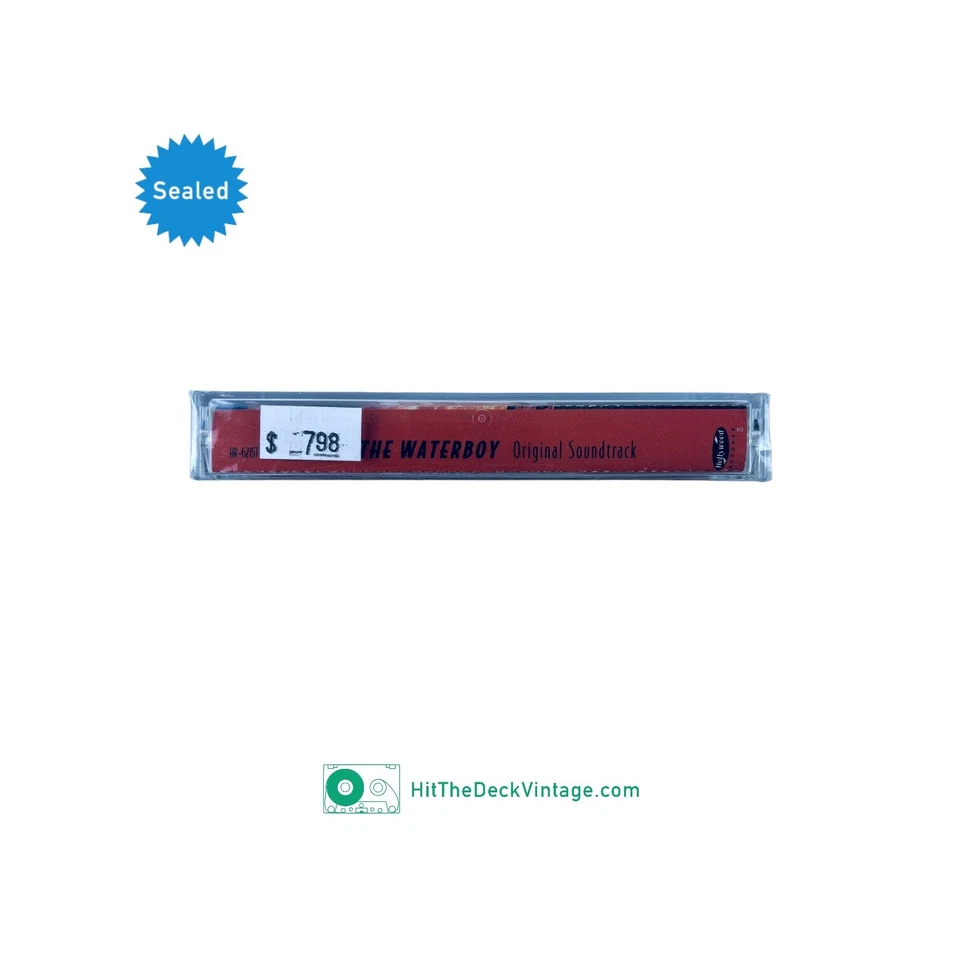 The Waterboy Soundtrack Cassette Tape 1998 Sandler CCR Doors Rush Allman SEALED - Image 3 of 3
