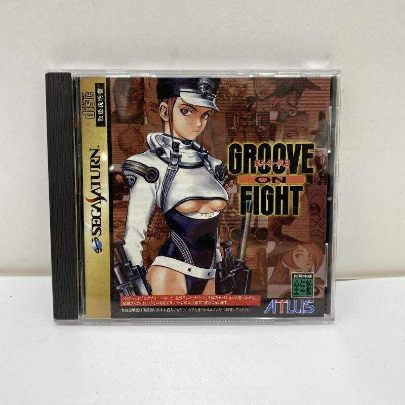 盤面美品 サターン グルーヴ オン ファイト GROOVE ON FIGHT Sega Saturn GROOVE ON FIGHT SS JP Action Adventure Battle