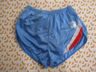 Short Nike Running Oregon USA Polyamide Vintage 80'S Nylon homme - M - Photo 1/4
