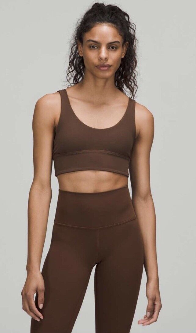 Thought I was wearing a matching set of Java. Turns out I actually have my  Brown Earth Align 25 (6) on 🤣. Nulu Rib High Neck Bra (10, Java). : r/ lululemon
