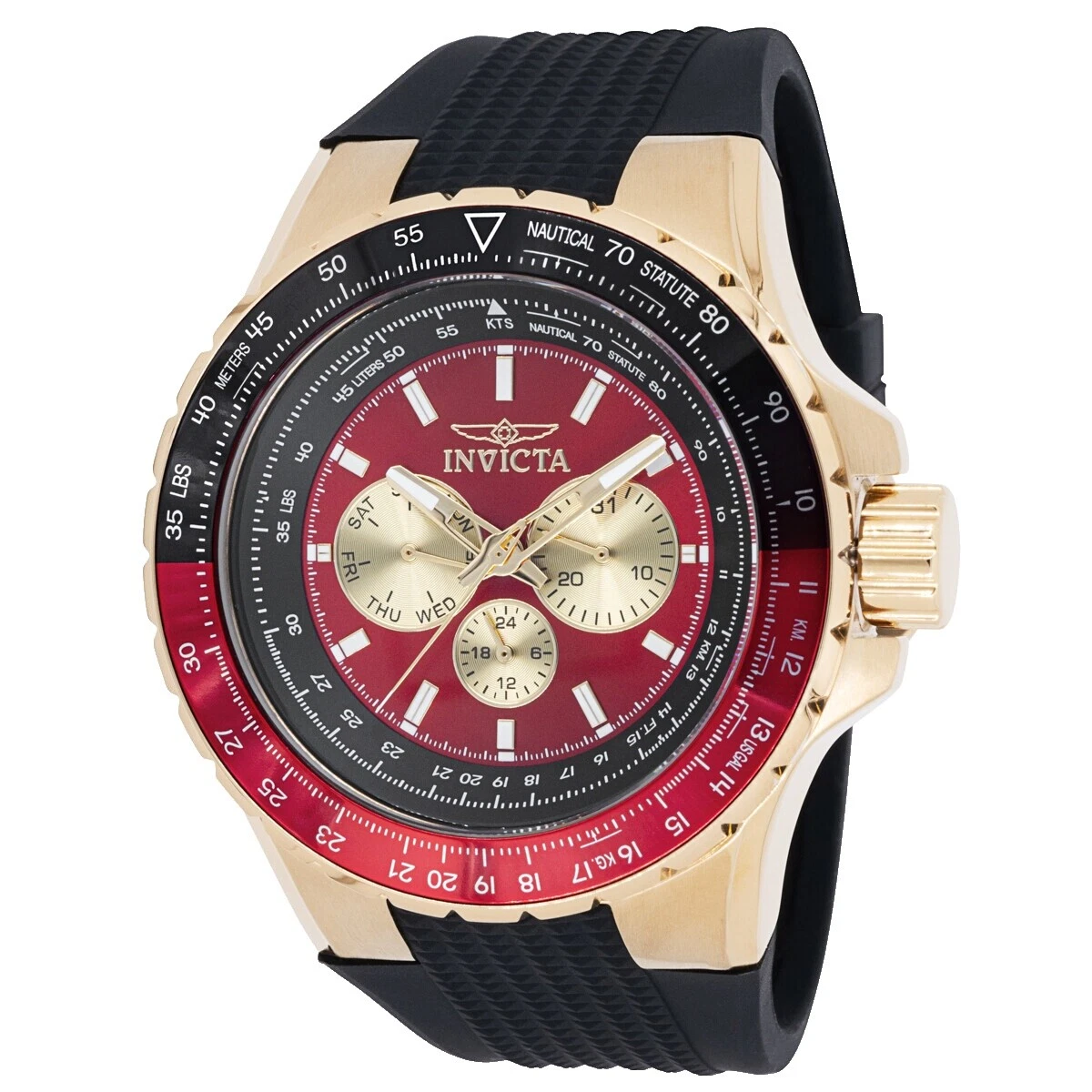 Relojes de pulsera de aviador/piloto de Silicona