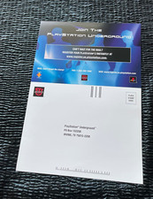 SONY PlayStation 2 PS2 Join PlayStation Underground Snail Mail Invitation