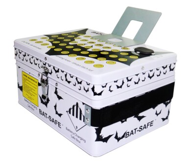 Bat-Safe LiPo Battery Charging Safe Box - BAFBATSAFE