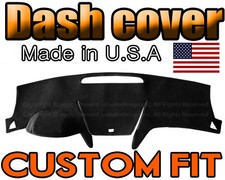Fits 2009-2012 Chevrolet Traverse Dash Cover Mat Dashboard Pad Black