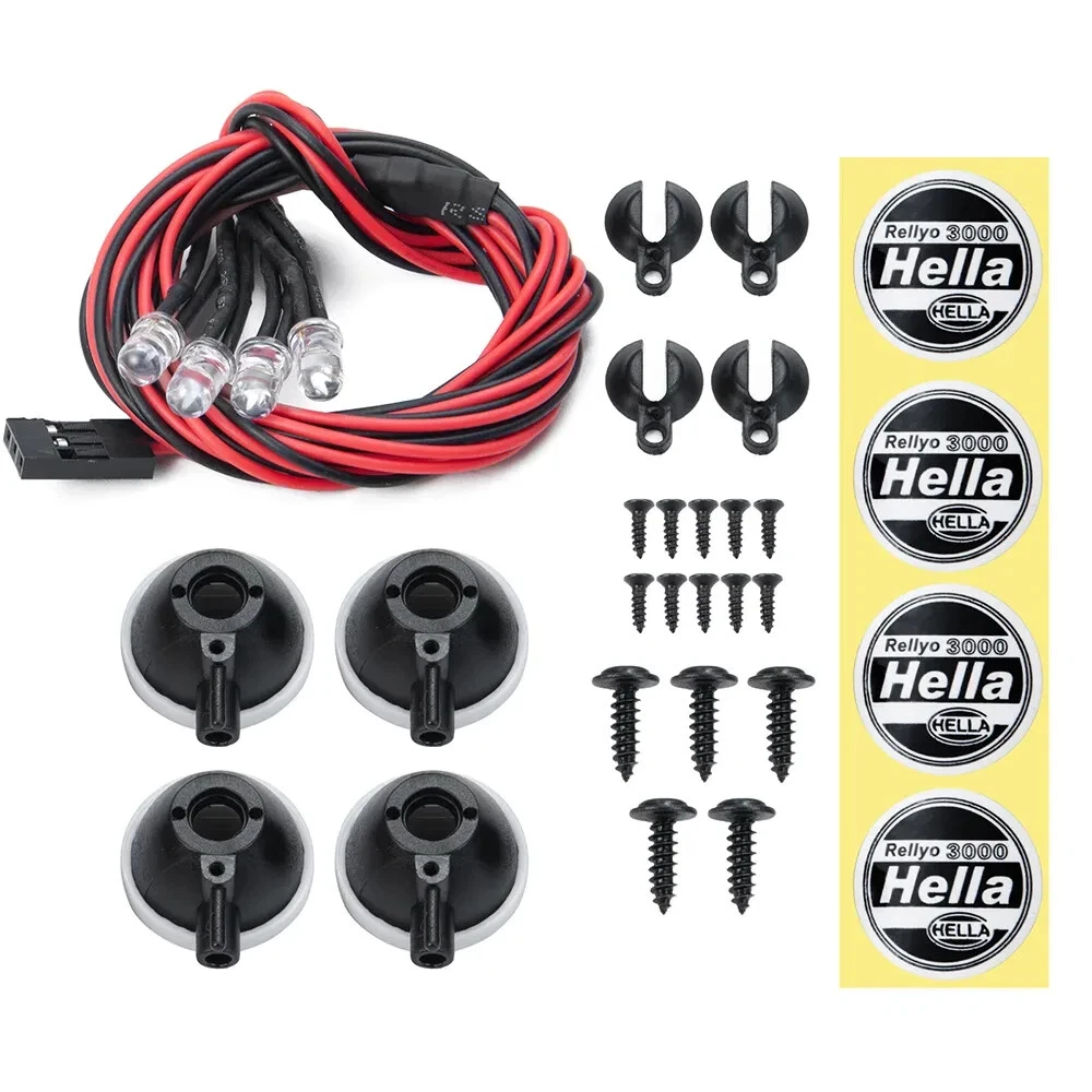 Proiettore Luci RC Luci LED Avvertimento Camion RC Luci LED Di Proiettore Luci RC Luci LED Avvertimento Camion RC Luci LED Di