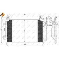 NRF 35881 Kondensator Klimaanlage FüR Mazda CX-7 (Er) 2.3 MZR Disi + 2.2 MZR-CD