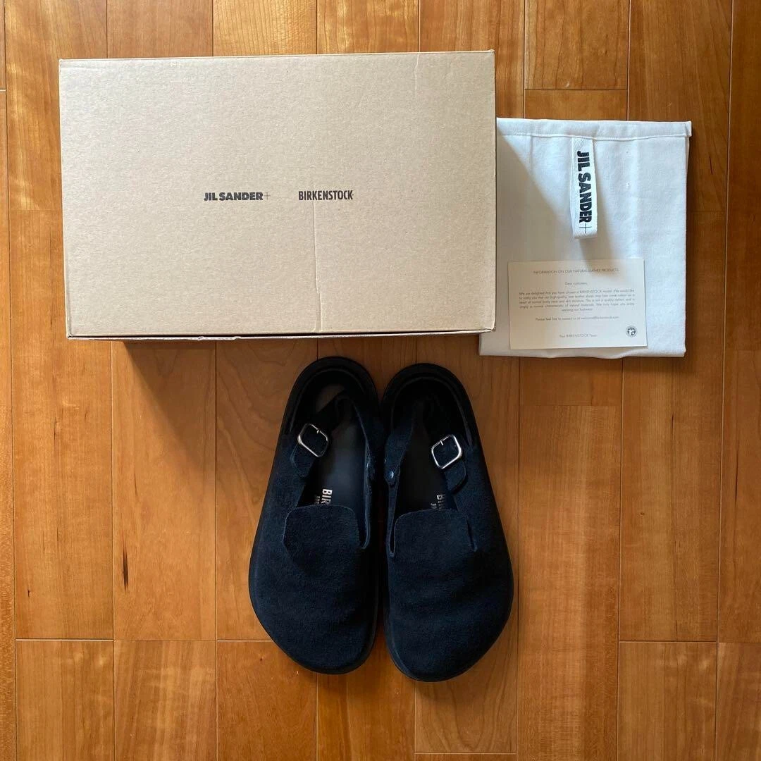 Jil Sander x Birkenstock Berlin Clogs- Black- Size EU 42 | eBay