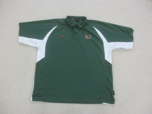 Nike Miami Hurricanes Polo Shirt Adult 