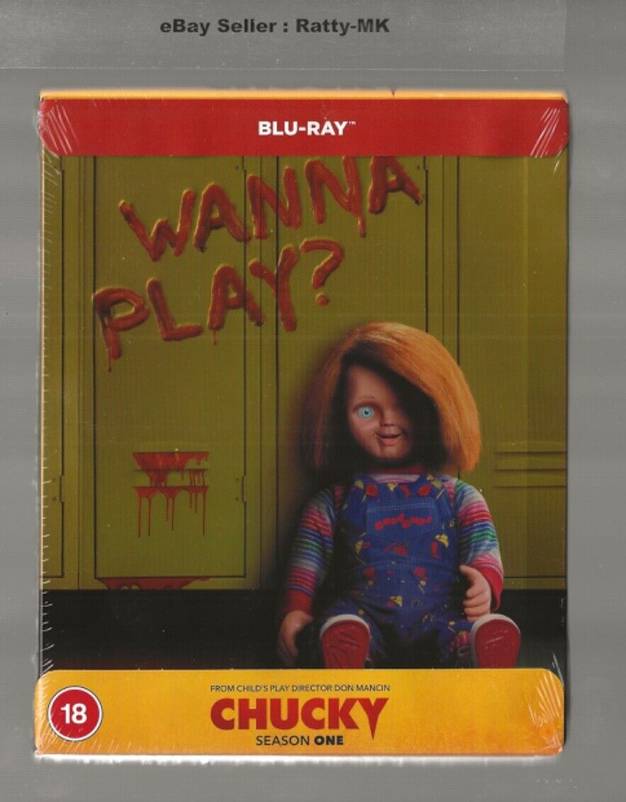 CHUCKY : SEASON ONE - UK EXCLUSIVE BLU RAY STEELBOOK - NEW & SEALED