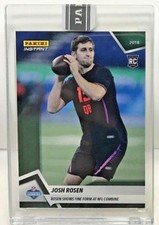 Josh Rosen 2018 Panini Instant NFL Combine GREEN Parallel RC #d 1/10 - CARDINALS