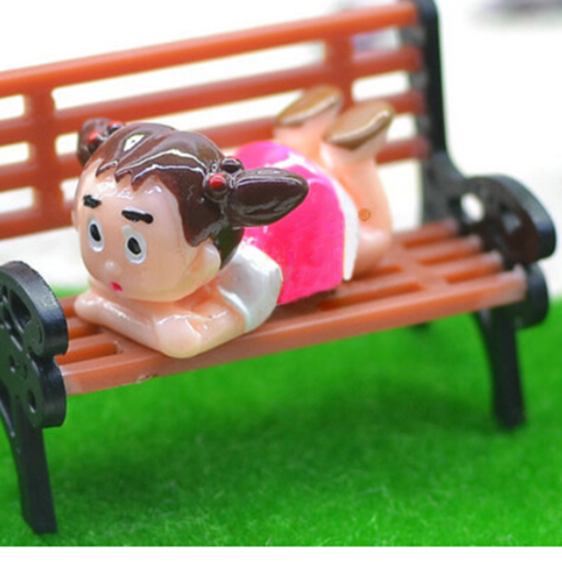 Mini Micro Sakura Tree Miniature Landscape Bonsai Craft Garden Ornament