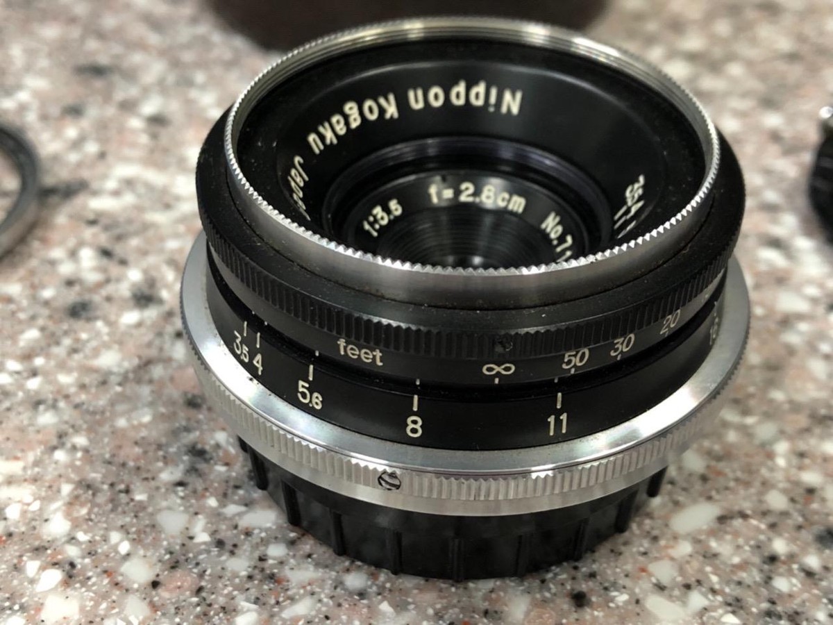 BEAUTIFUL NIKON NIKKOR-W 28MM F3.5 FOR NIKON S CAMERAS | eBay