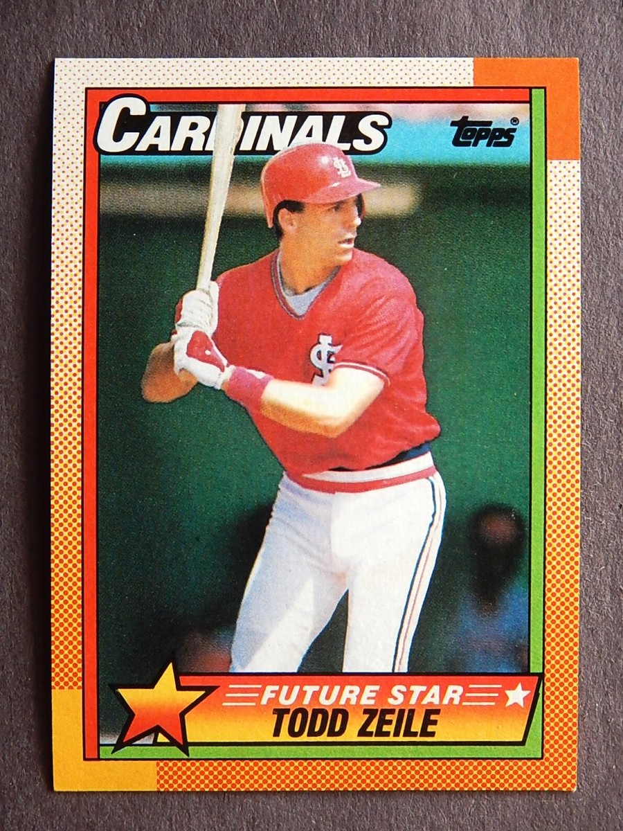 Todd Zeile (Future Star) #162 Topps 1990 Baseball Card (St Louis