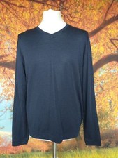 adidas Equipment navy blue nylon V neck Jumper. UK men's size Large