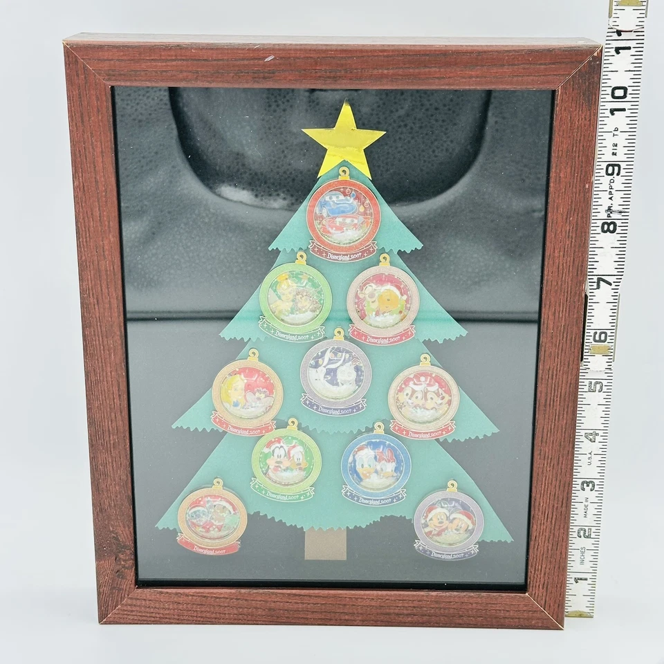 Disneyland DLR Navidad Globo de Nieve 2007 LE 1000 Juego Completo de Prendedores Foto 2 de 4