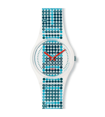 時計 Swatch MINT* 2001 SWATCH Originals DATE LINE GW129 Collectible Calendar