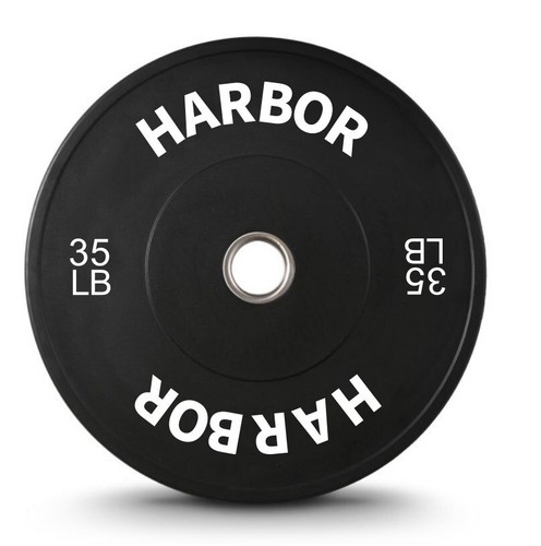 BRAND NEW OLYMPIC RUBBER BUMPER PLATES 260LB SET With FREE SHIPPING - Picture 12 of 18