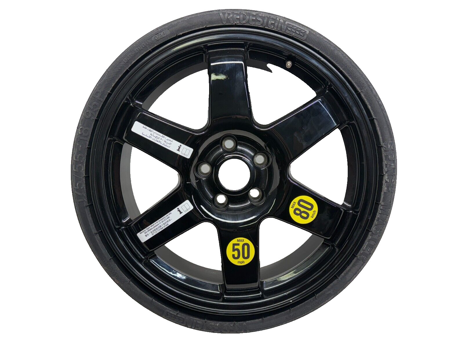 P501110 2014-2020 Maserati Quattroporte Ghibli Spare Wheel Tire VREDESTEIN OEM