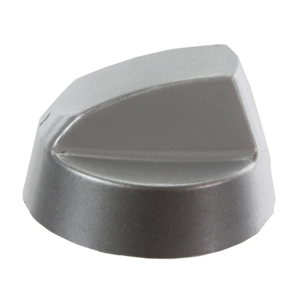 8 x perillas de horno plateadas para CDA / ARISTON perilla de interruptor de cocina + adaptadores Foto 3 de 4