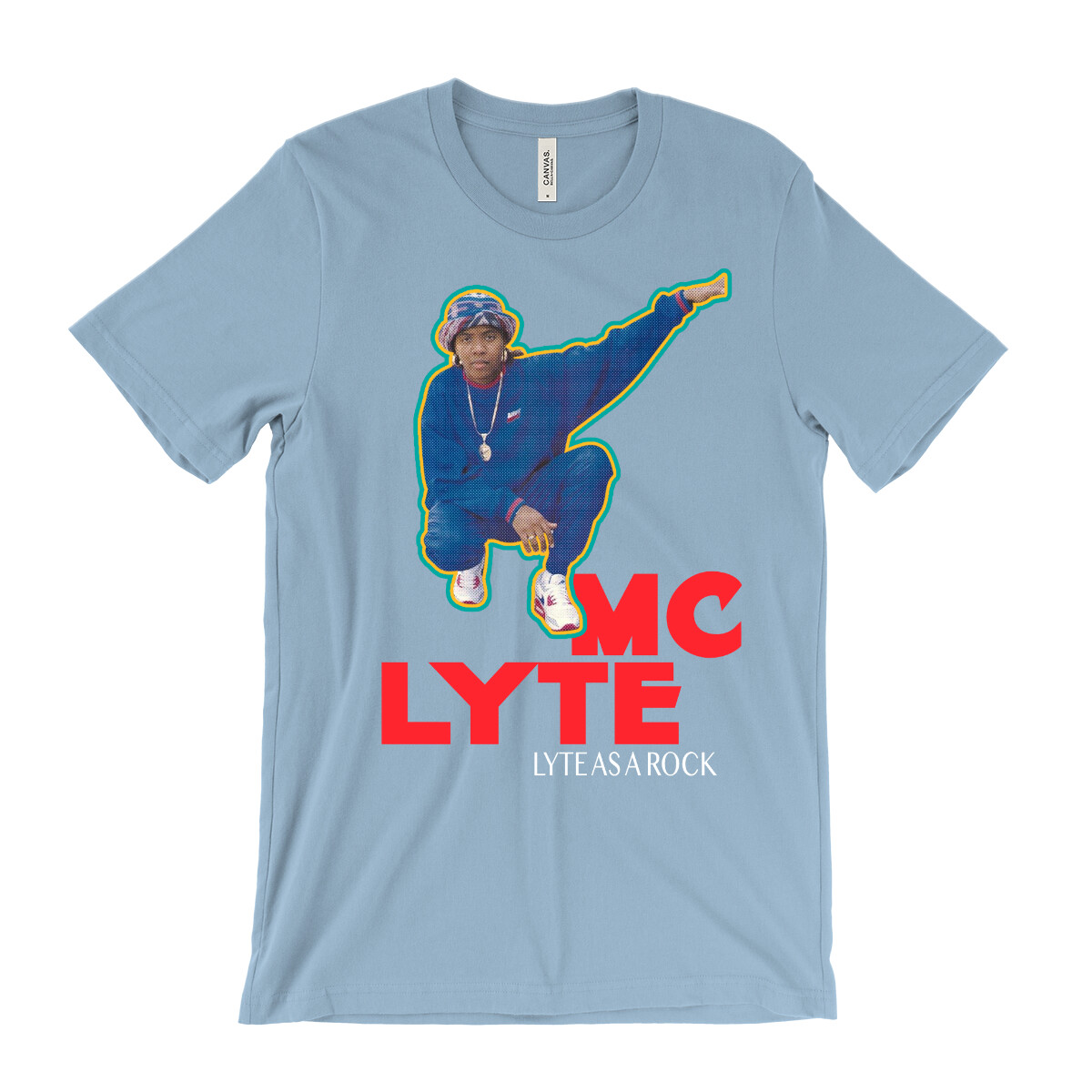 MC Lyte t Shirt - Lyte as a rock - Cold Chillin' Old School Hip