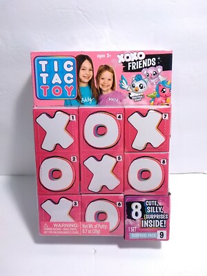 Tic Tac Toy XOXO Friends Surprise Pack Addy Maya YouTube Blind Boxes New