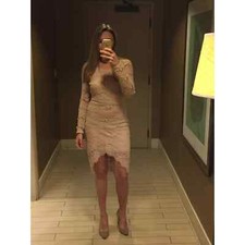 Soieblu Nude Dress Size M