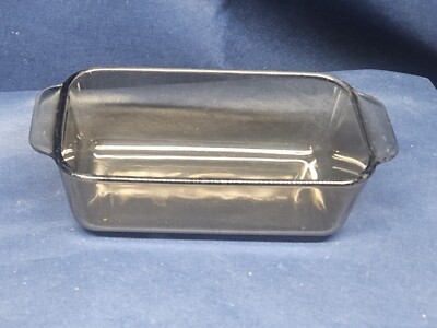 PYREX 1.5 Quart 片手鍋 #6213 Vintage Pyrex 213-R Amber Glass Handled Loaf/Bread Baking Dish 1.5