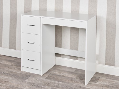 White Wooden Bedroom Furniture Cabinet Chest of Drawers Dressing Table Wardrobe - Bild 14 von 28