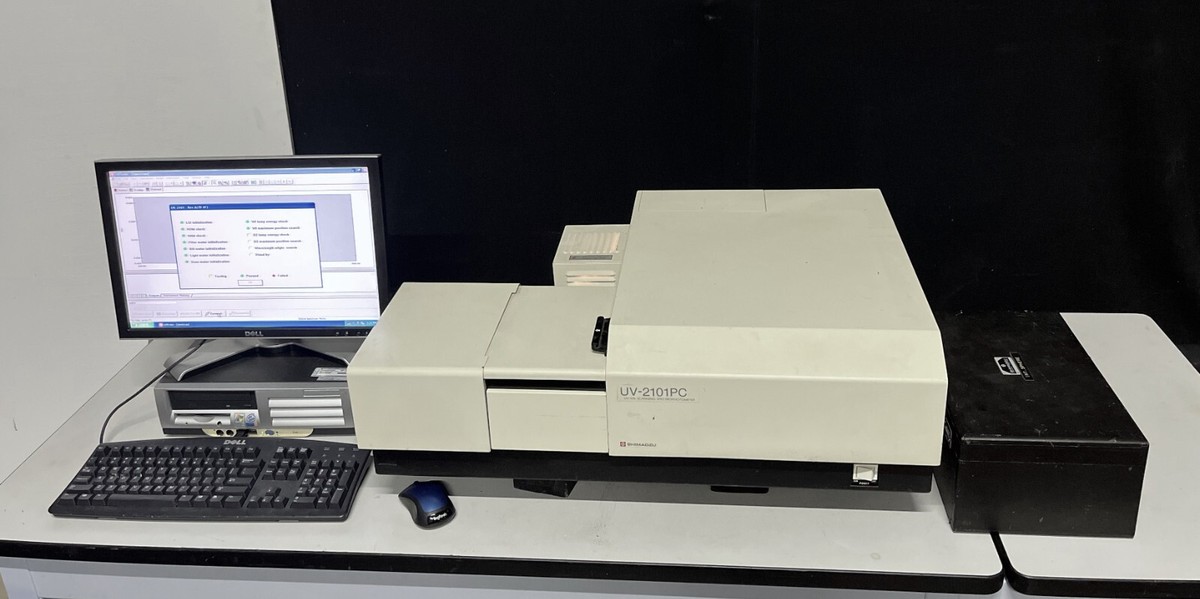 SHIMADZU UV-2101PC UV-VIS Spectrophotometer w/ 60-mm INTEGRATING