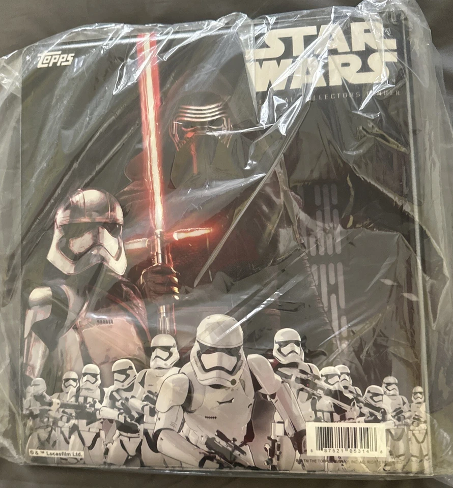 Topps Star Wars Dark Side and Light Side Official Collectors Binders New Rare - Image 3 of 4