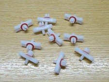 NEU 10x Zierleistenclips VW Golf 1 I Cabrio Zierleistenklammern Zierleiste 1A3