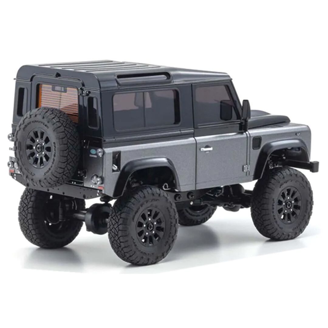 NEW Kyosho Mini-Z 4X4 Land Rover Defender 90 Autobiography Gray