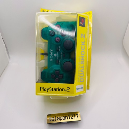 Playstation2 DualShock 2 Emerald Green Clear Sony PS2 Controller Dual Shock 2 - Picture 6 of 8