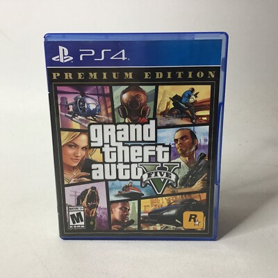 Grand Theft Auto V GTA 5 Premium Edition - PS4 710425570322| eBay