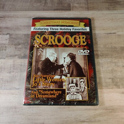 Christmas Memories Featuring Three Holiday Favorites Scrooge Dvd