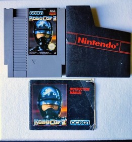 Robocop 2 Nintendo Nes Pal A Mattel Completo ITA