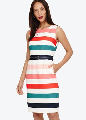 Phase-Eight Faye Striped Dress
