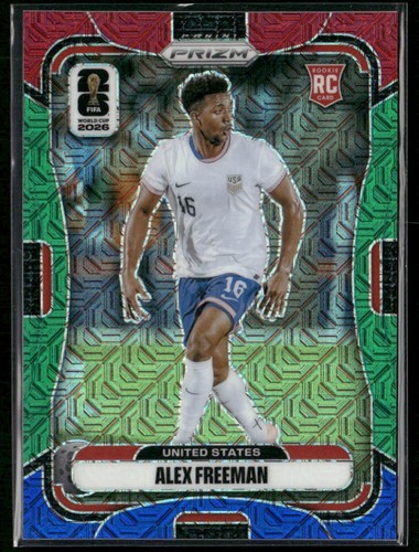 Alex Freeman [RGB Mojo] #433 2026 Panini Prizm FIFA card