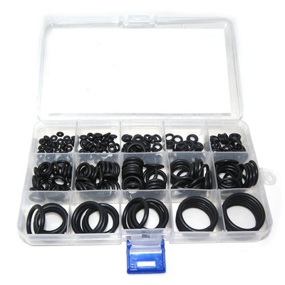 O-Ring Kit 260 PCS 15 Sizes Metric Nitrile Rubber O Rings for Plumbing & Auto