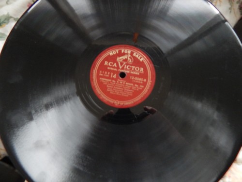 Lot of 8 RCA Victor Vinylite 78s '40s  – Rubinstein, Koussevitzky, Fiedler - Picture 8 of 10
