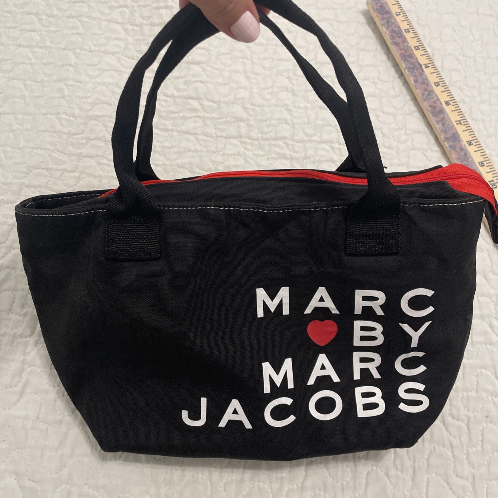 MARC BY MARC JACOBS Mini Tiny Zip Canvas Tote Bag… - image 11