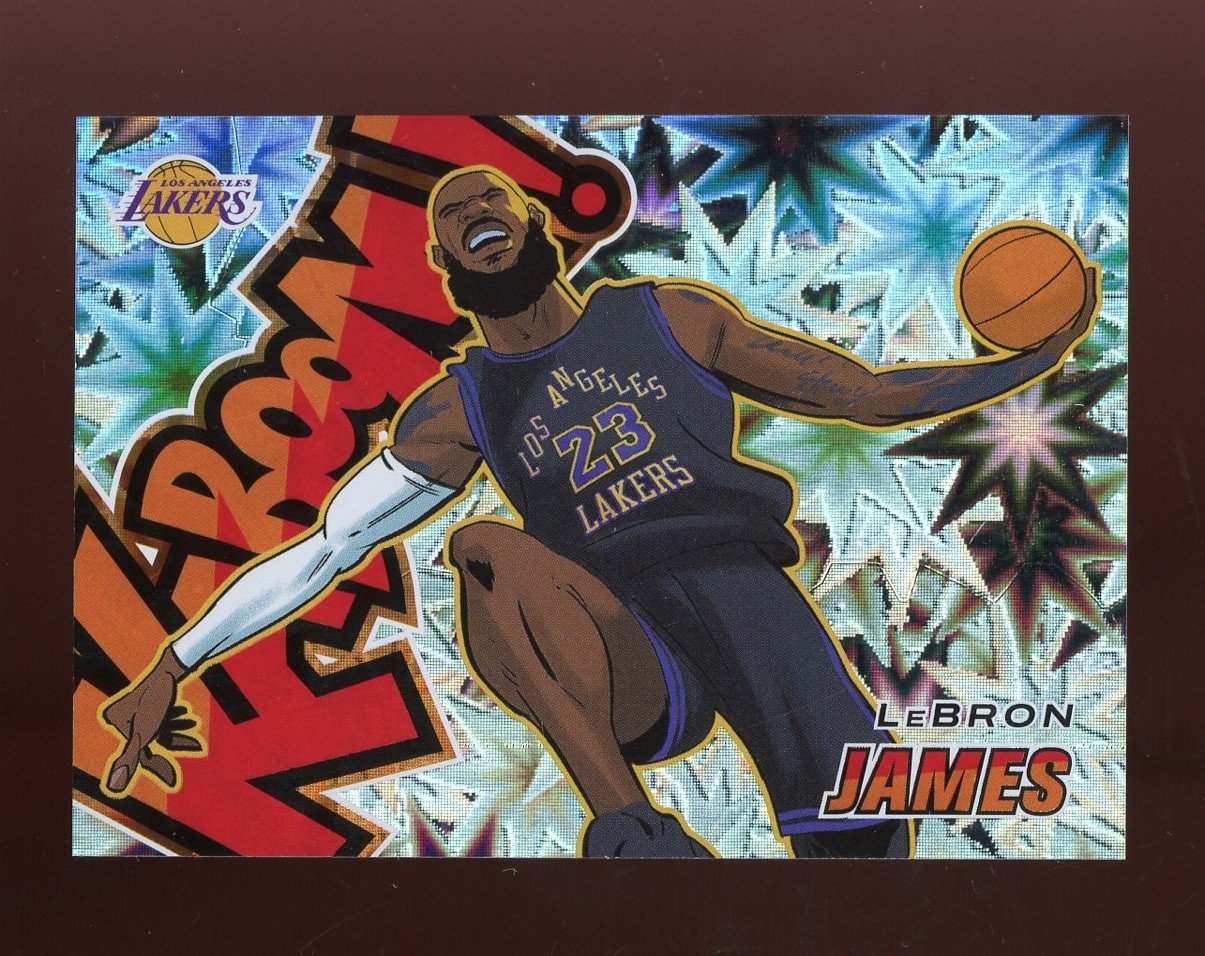 2024-25 Panini Revolution KABOOM! #14 LeBron James Los Angeles Lakers SSP