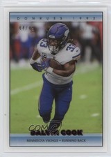 2022 Panini Clearly Donruss Retro 1992 Red 44/49 Dalvin Cook #92-11 0wc9