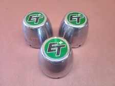 Vintage E-t Wheel Center Caps Cap Green Emblem C-20 Hubcap Wheel Cover