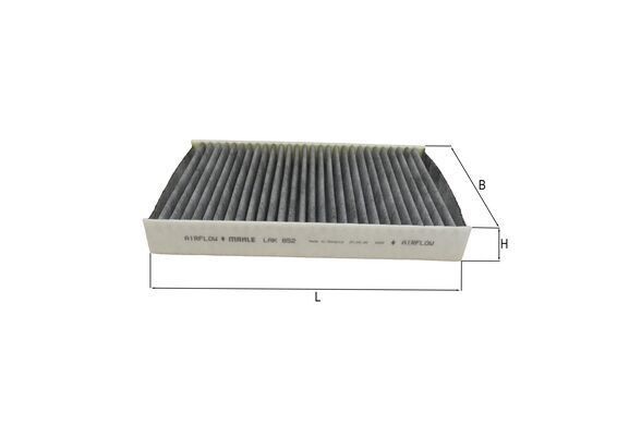 NEU - Mahle LAK852 Filter, Innenraumluft Passend FüR Nissan Renault-image