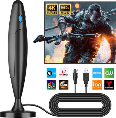 TV Antenna Indoor,Antenna for Smart TV for Long Range Reception and All Smart/Ol