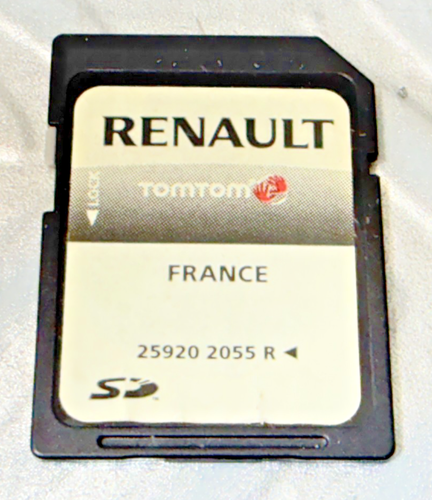 CARTE SD GPS TOMTOM RENAULT 259202055R CARMINAT CLIO 3 MEGANE SCENIC LAGUNA - Photo 1/3