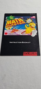 Math Blaster: Episode One (Super Nintendo, 1994) *MANUAL ONLY* - NO GAME !