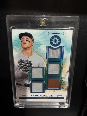 Aaron Judge 2025 Panini Boys of Summer #FTM-AJ Five Tool Player Materials 1/1 NY