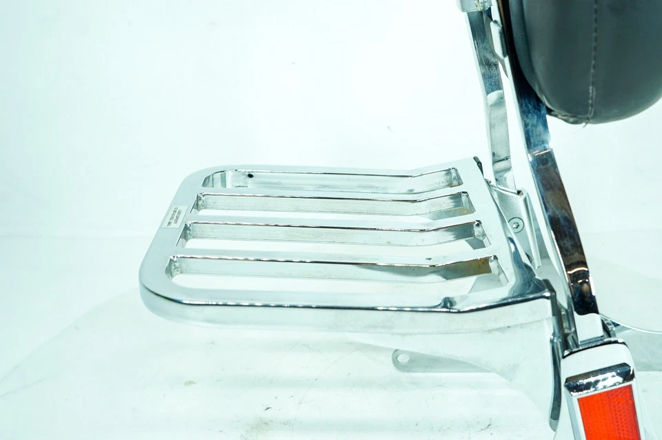 04 Harley Heritage Softail Classic Rear Sissy Bar Pass Backrest Cushion Pad 1361 - Image 4 of 4